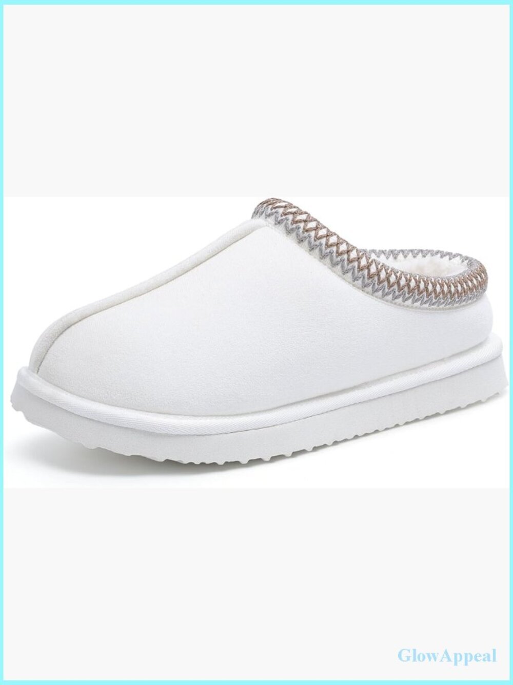 Fuzzy Cozy Short Ankle Slippers for Women Indoor Outdoor Mules Fluffy Clogs